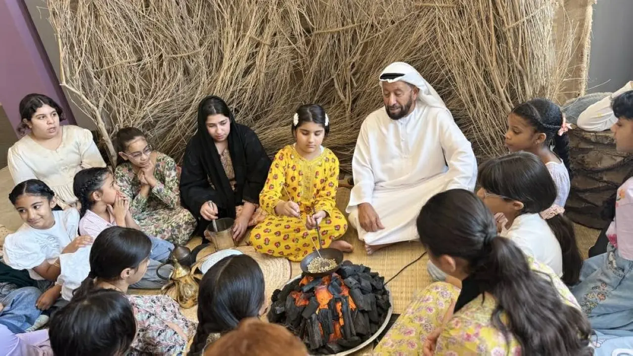 أمسية مميزة للحرف والألعاب الشعبية في أم القيوين